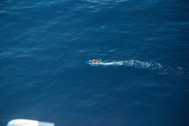 Allein die Rettungsorganisation Sea-Watch hat über das Osterwochenende 19 Boote im Mittelmeer festgestellt.