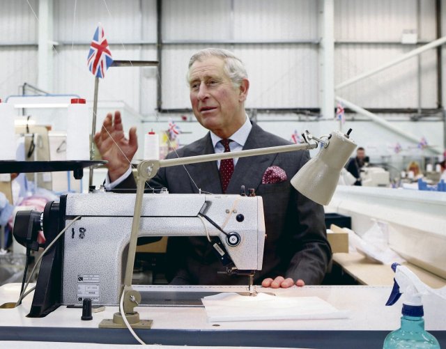 Funktioniert die britische Politik wie eine Nähmaschine? Charles träumt davon, ein guter König zu sein.