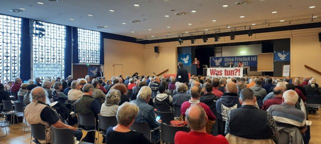 Bei dem Treffen der Parteiopposition in Hannover