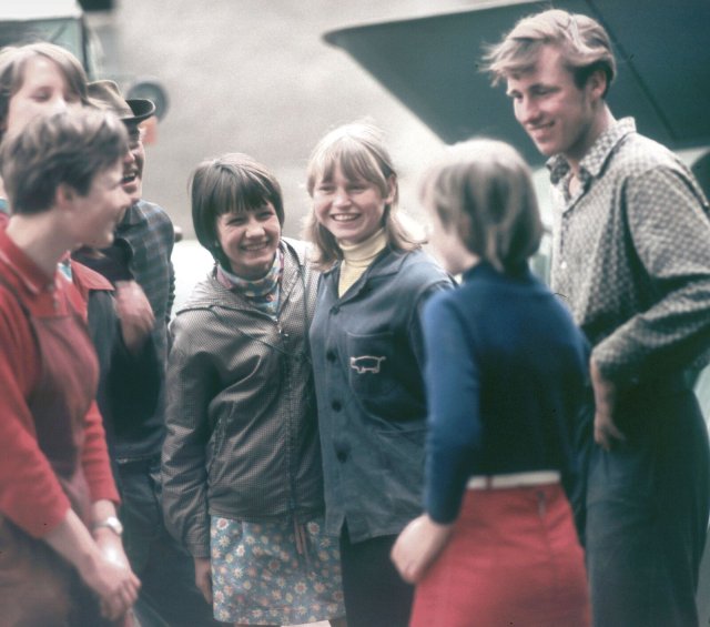 Quedlinburg,1968: Studenten helfen in der Landwirtschaftlichen Produktionsgenossenschaft (LPG) Münchenhof