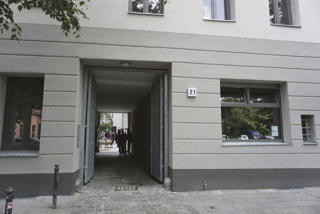 Ehemals besetzt, nun Übergangshaus für Menschen in Wohnungsnot: der frisch sanierte Altbau in der Kiefholzstraße 21.