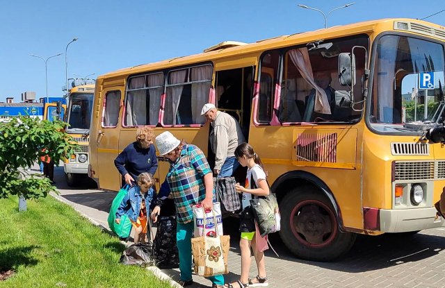 Nach dem zweiten ukrainischen Angriff binnen weniger Tage wurden hunderte Menschen aus der Grenzstadt Schebekino in Sicherheit gebracht.