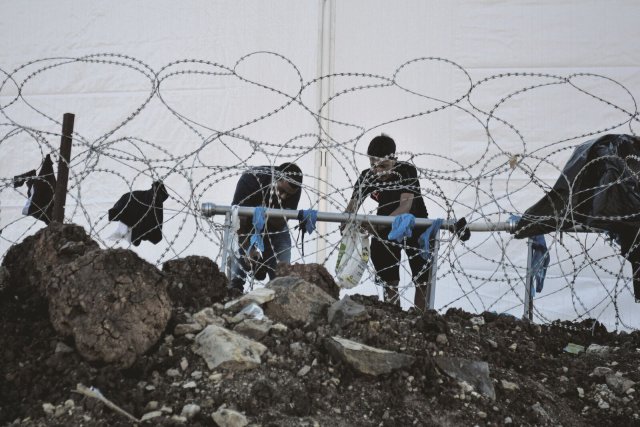 Auch im neuen Flüchtlingslager in Kara Tepe auf Lesbos sind die Zustände katastrophal.