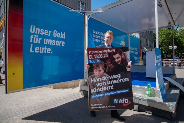 Die AfD versucht in München, sich an die Spitze der queerfeindlichen Kräfte zu setzen.