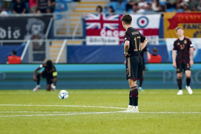 Der deutsche U21-Fußballnachwuchs ergab sich gegen England nach zwei frühen Gegentoren schnell seinem Schicksal und schied aus.