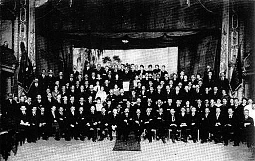 Kongress der FAUD 1922 im Erfurter Kaisersaal