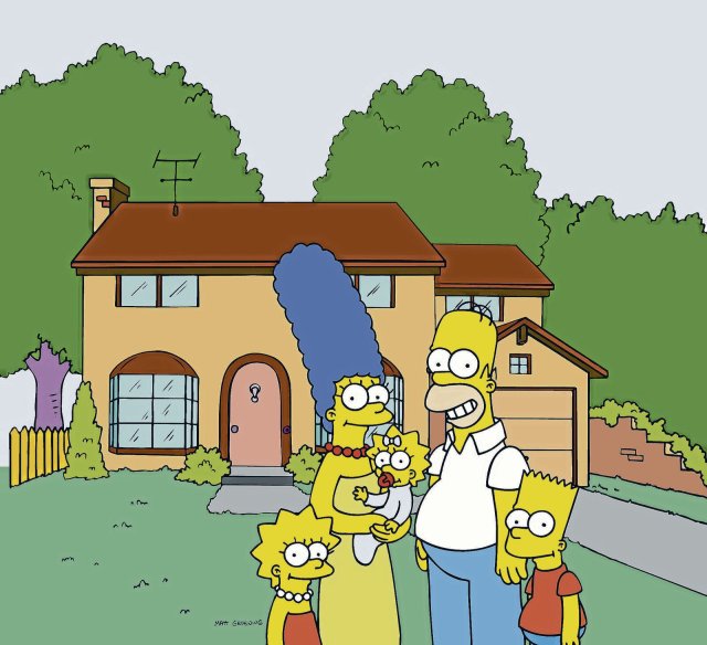 Familie Simpson vor dem Eigenheim: Selbst für viele Akademiker heute ein nicht mehr erreichbarer Lebensstandard.