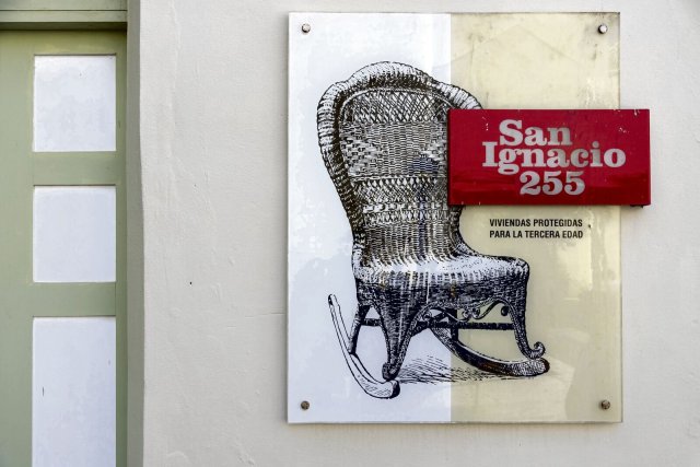 San Ignacio 255 ist dank des Stadthistorikerbüros eine von mehreren Adressen für das Betreute Wohnen von Senioren.