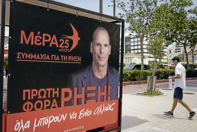 Spitzenkandidat Yanis Varoufakis hat der Mera 25 bei den vergangenen Wahlen nicht ins Parlament verholfen, warum auch immer.