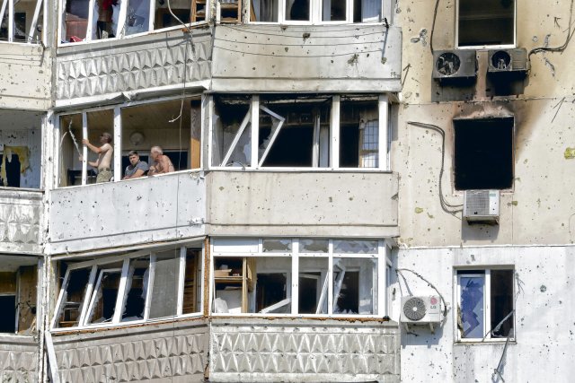 Im Krieg geht es oft ums Überleben. Viele Menschen in der Ukraine seien demoralisiert, meint Wjatscheslaw Asarow.