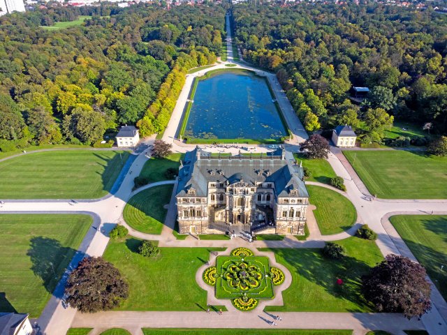 Der Große Garten in Dresden ist eine grüne Oase, die indes zunehmend unter Klimawandel und Trockenheit leidet