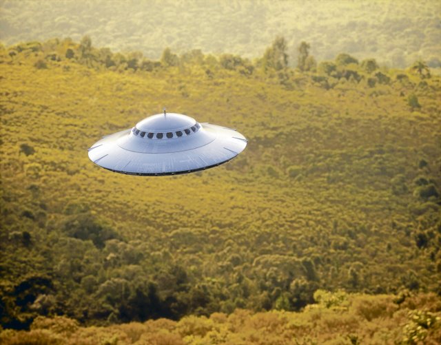 Die wohl bekannteste Vorstellung von einem Ufo ist die in Form einer Scheibe, auch fliegende Untertasse genannt.
