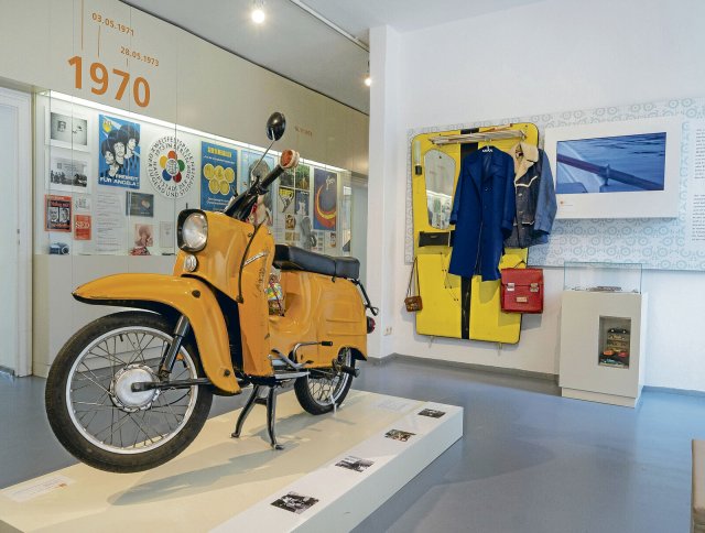 Überbleibsel der Vergangenheit: Im Museum Utopie und Alltag können DDR-typische Objekte angeschaut werden.