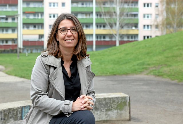 Hat viel zu tun im grünen Marzahn-Hellersdorf: Bezirksbürgermeisterin Nadja Zivkovic (CDU)