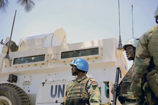 Unbeliebte Gäste: Malawische Soldaten sind im Auftrag der Monusco-Mission im Kongo unterwegs.