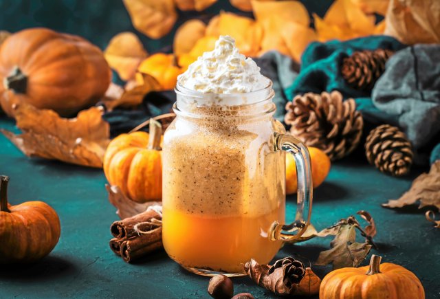 Herbstlicher geht es nicht, nicht eimal in Texas: Ein »Pumpkin Spice Latte«