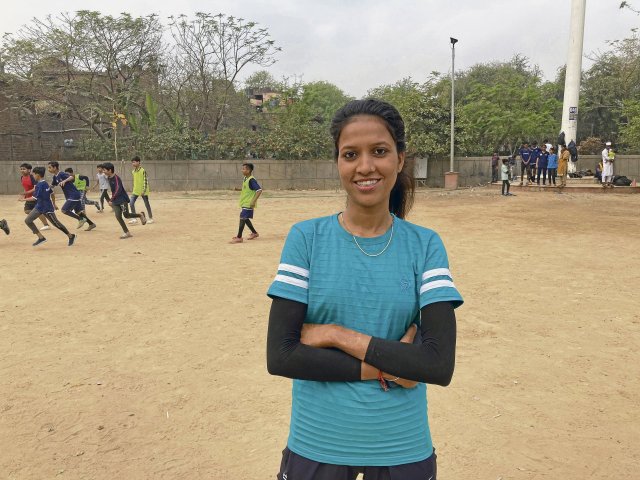 Sozialarbeiterin Sonam Chaurasiya ist mit ihrem Projekt »Slum Soccer« in Neu-Delhis Armenviertel Seemapuri überall bekannt.