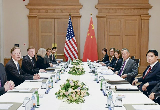 Die Liste der Streitpunkte zwischen China und den USA ist lang: Treffen von Wang Yi und Jake Sullivan in der maltesischen Hauptstadt Valletta