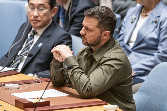 Wolodymyr Selenskyj im UN-Sicherheitsrat