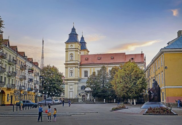 Iwano-Frankiwsk ist eine schöne Stadt mit einem Schönheitsfehler: Bürgermeister Ruslan Marcinkiw von der rechtsextremen Swoboda-Partei