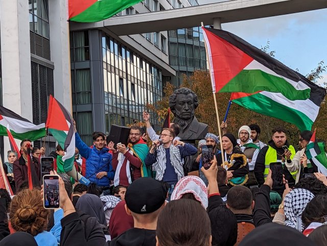 Anti-Israel-Demonstration in Düsseldorf