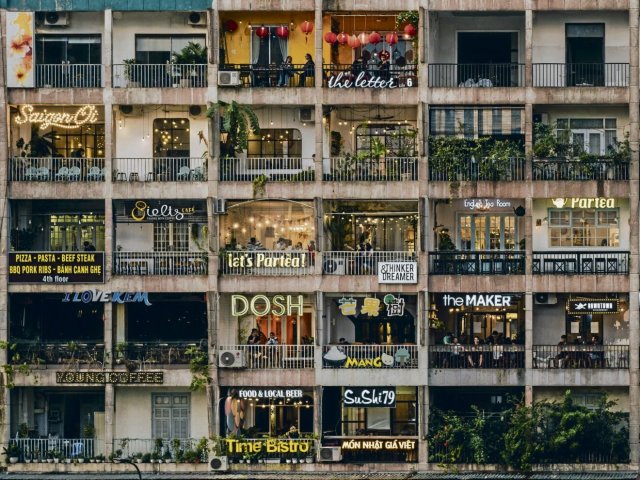 Jeder Balkon beherbergt ein Start-up: Ho-Chi-Minh-Stadt ist eine der führenden Boomtowns in Vietnam.