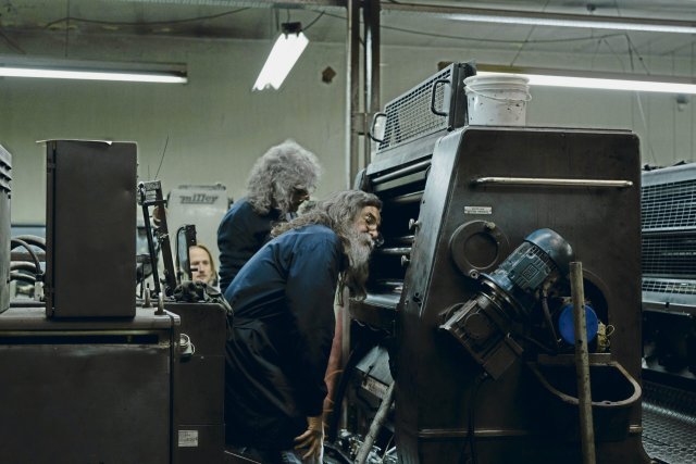 In der Druckerei Chilavert in Buenos Aires gibt es keine Ersatzteile für die Druckmaschine aus Heidelberg.