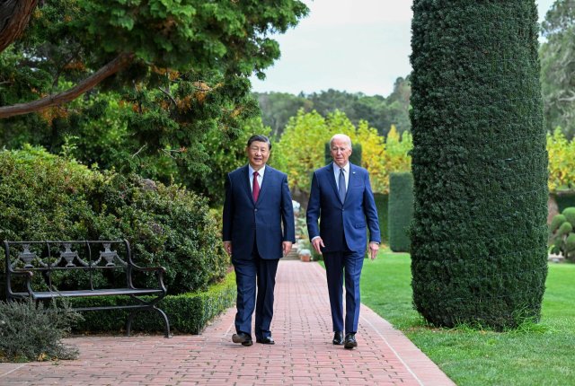 Xi Jinping und Joe Biden beim Apec-Gipfel in San Francisco