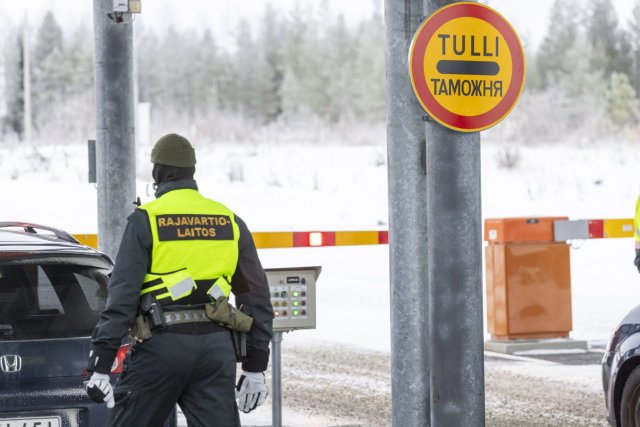 An vielen Grenzübergängen zwischen Russland und Finnland ist kein Durchkommen mehr.