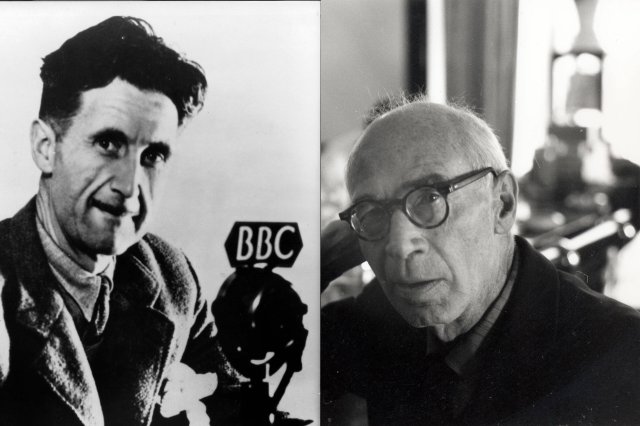 George Orwell und Henry Miller