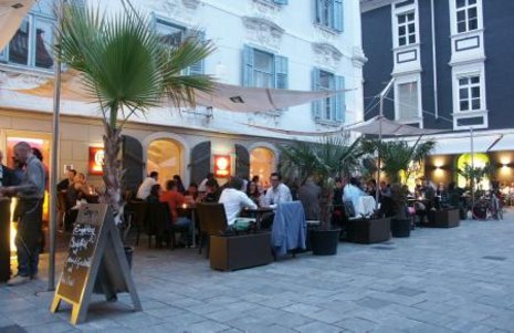 Das Bermudadreieck in der Altstadt ist ein beliebter kulinarischer Treffpunkt für alle Generationen.