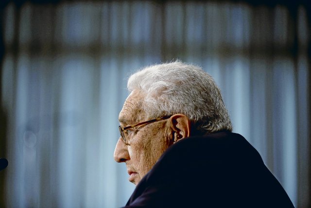 Kissingers Wirken propagierte oft den Frieden und protegierte de...