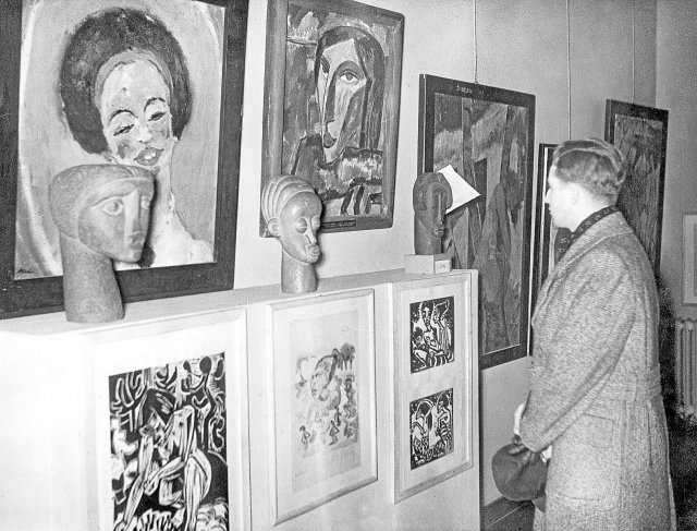 Am 27. Februar 1938 eröffnete die Ausstellung ›Entartete Kunst‹ ...