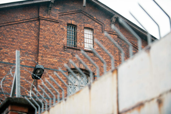 Blick auf das ehemalige Arbeitshaus und Gefängnis Rummelsburg in...
