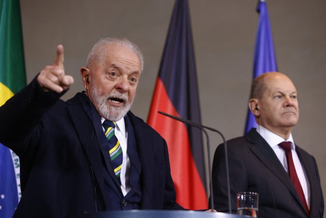 Brasiliens Präsident Lula da Silva profiliert Brasilien auf der ...