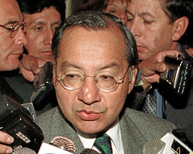 Im Jahr 2001 war Manuel Rocha Washingtons Botschafter in La Paz.