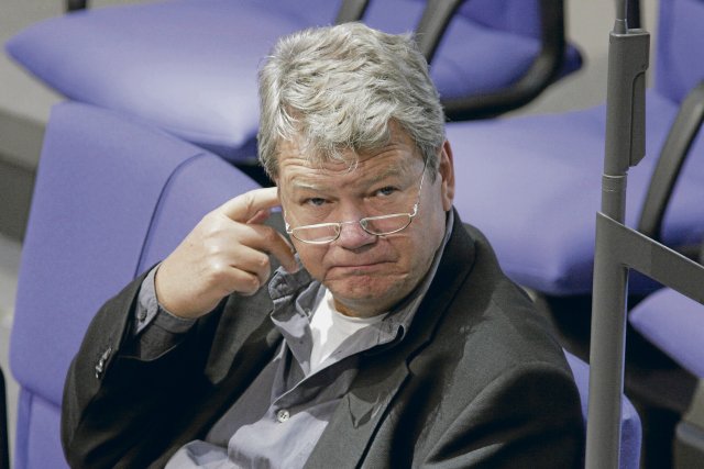 Wolfgang Wieland 2006 als Abgeordneter im Bundestag