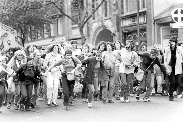 Am 30. April 1983 fand in Westberlin die traditionelle Walpurgisnacht-Demo statt.