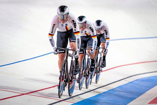 Die deutschen Teamsprinter dürfen in der Weltrangliste maximal noch einen Platz verlieren, wenn sie zu Olympia wollen.