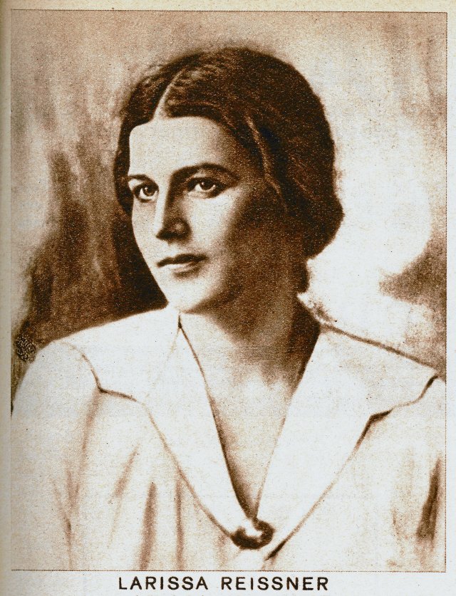 Larissa Reissner auf einer 1931 in der »A-I-Z« erschienenen Fotografie