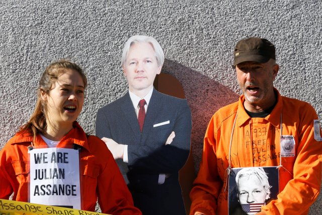 Die Unterstützer von Julian Assange kämpfen für seine Freiheit und gegen einen Auslieferung des australischen Publizisten aus britischer Haft an die US-Justiz.