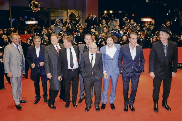 Nur Männer, wohin das Auge reicht: Roter Teppich der Berlinale 2014, während der sich »Pro Quote Regie« gründete.