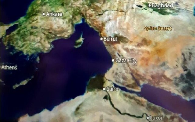 Auf dem Bordcomputer von Qatar Airways ist kein Platz für israelische Städte.