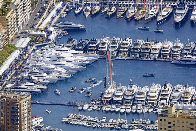 Niedrige Steuern, große Boote: Port Hercule, der zentrale Yachthafen des Fürstentums Monaco