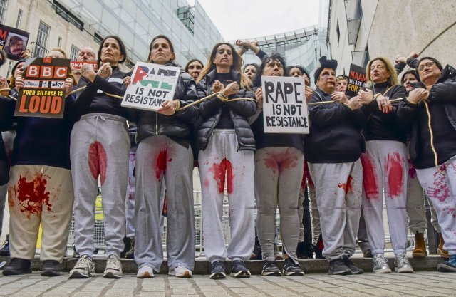 »Vergewaltigung ist kein Widerstand«: Protestaktion in London am 4. Februar