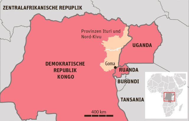 Die Rebellen haben die Großstadt Goma vom Rest des Landes isoliert. Die zwei Millionen Einwohner müssen über das Nachbarland Ruanda versorgt werden, was zu hohen Preisen und noch mehr Not für die Bevölkerung führt.