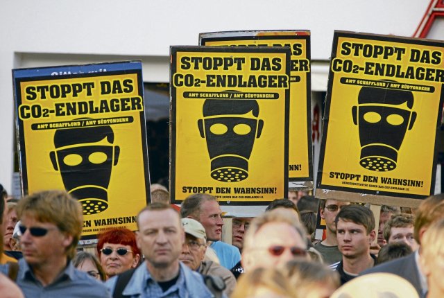 Als vor gut zehn Jahren CCS schon mal vor der Zulassung stand, gab es große Proteste dagegen, insbesondere in Schleswig-Holstein.