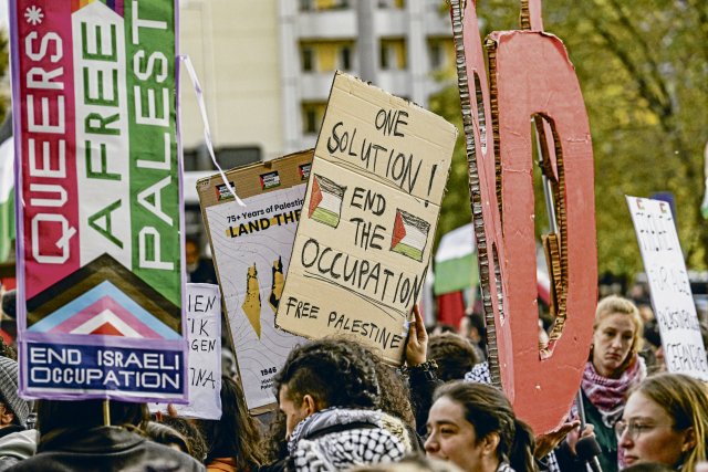Protest, der die Gemüter spaltet: Propalästinensische Kundgebung in Berlin