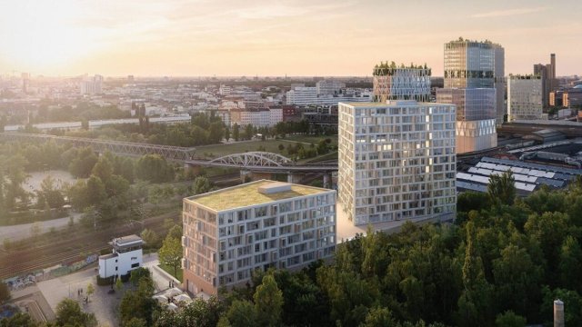 Die umstrittenen Hochhaus-Pläne am Gleisdreieckpark sollen vor a...