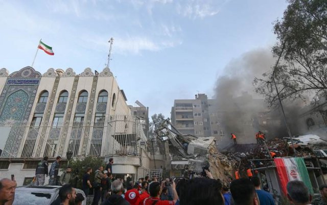 Am 01. April wurde das Nebengebäude des iranischen Konsulats in Damaskus bombadiert. Laut Pentagon und IDF-Quellen ist der Angriff auf Israel zurückzuführen. In Berlin will man trotzdem nicht genau wissen, wer verantwortlich ist.